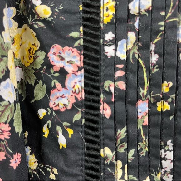 NWT English Factory pintuck floral cotton mini dress - Picture 9 of 11